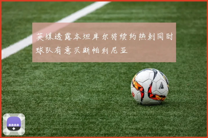 英媒透露本坦库尔将续约热刺同时球队有意买断帕利尼亚